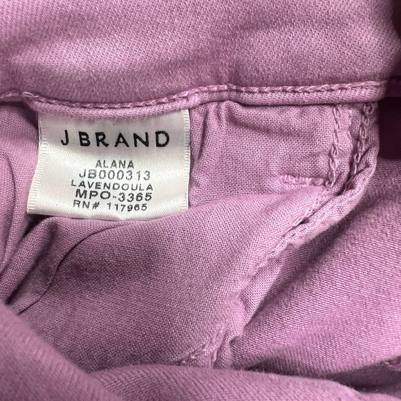 J Brand Women’s Denim Alana Skinny Jeans in Lavendoula Purple Size 25 - Picture 7 of 12